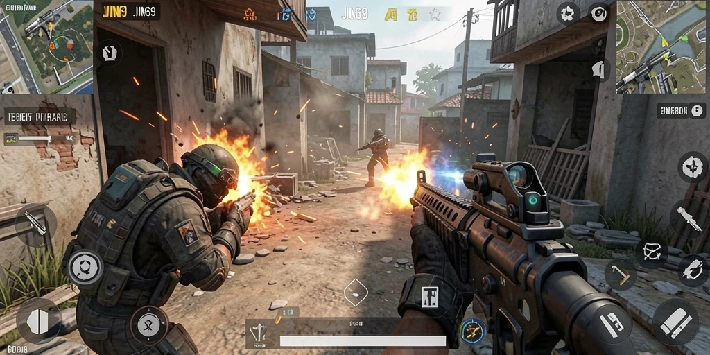 Tampilan aksi seru dalam gameplay JIN69 yang menegangkan.