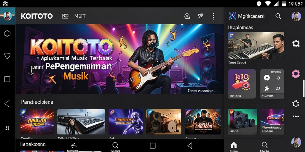 Tampilan gameplay KOITOTO yang mendebarkan dan interaktif.
