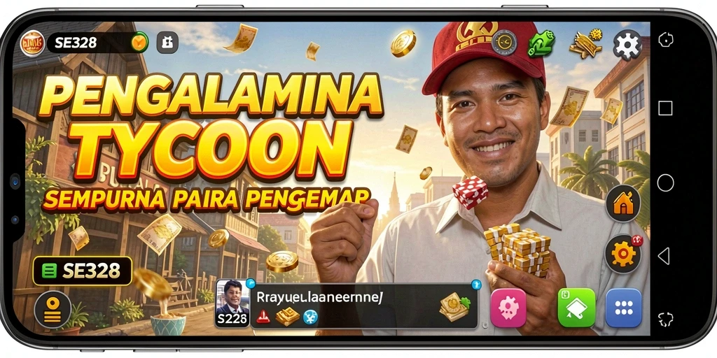 Tampilan menarik dari gameplay SE328 dalam simulasi Tycoon.