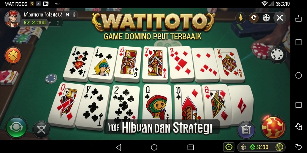 Tampilannya yang menarik saat bermain Domino.